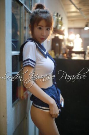 Amoko Japanese Escort in Victoria schoolgirl posing