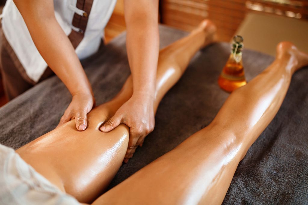 oiled massage