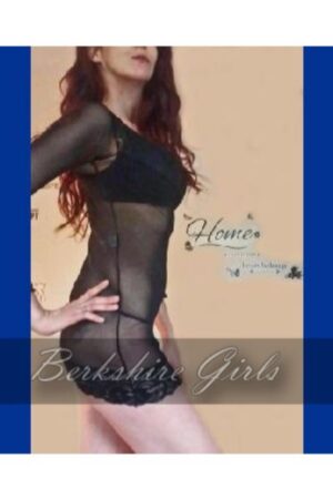 Hazel Ascot Escort in sheer black outfit