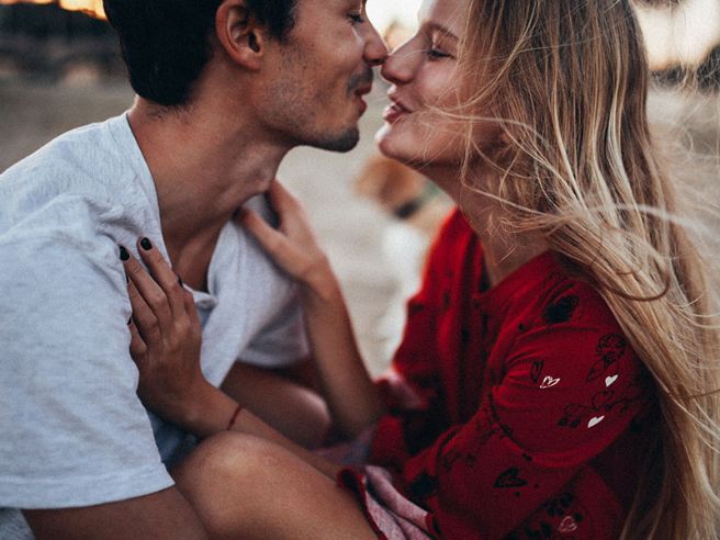 man and woman being intimate