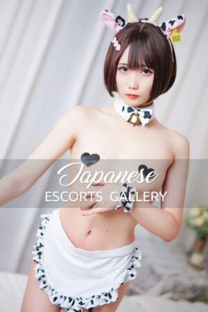 Riko Asian Teen London Escort in dress up