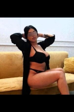 exotic Walsall escort in black lingerie