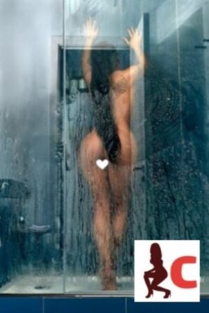 long haired Tipperary escort in shower