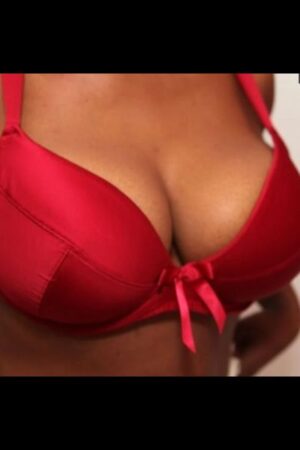 closeup of Wrexham escorts breasts