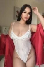 busy exotic Renfrewshire escort in white lace