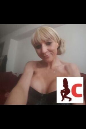 blonde Swansea companion selfie