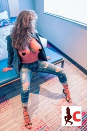 Bare breasted Dublin Escort