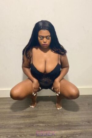 Busty Ebony Escort in Essex