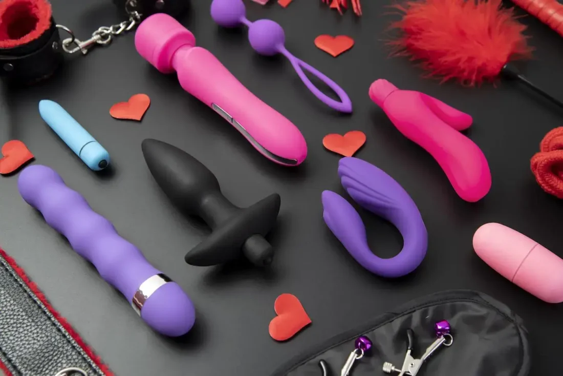 Selection of sex toys