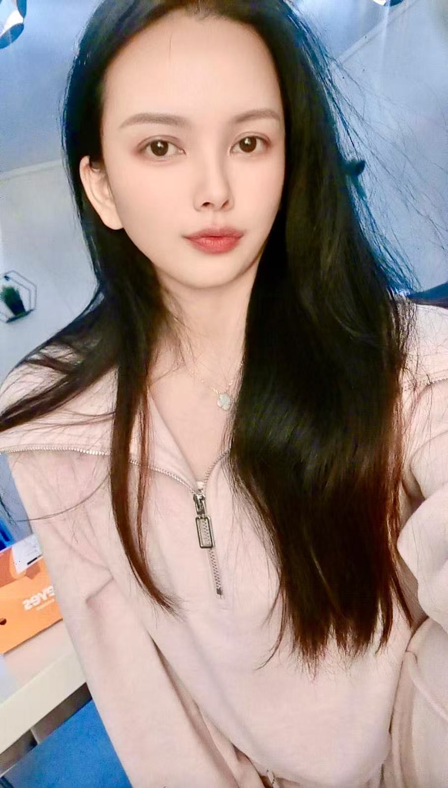 Asian escort closeup