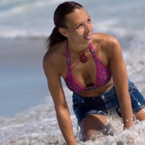 Exotic Amber in the sea