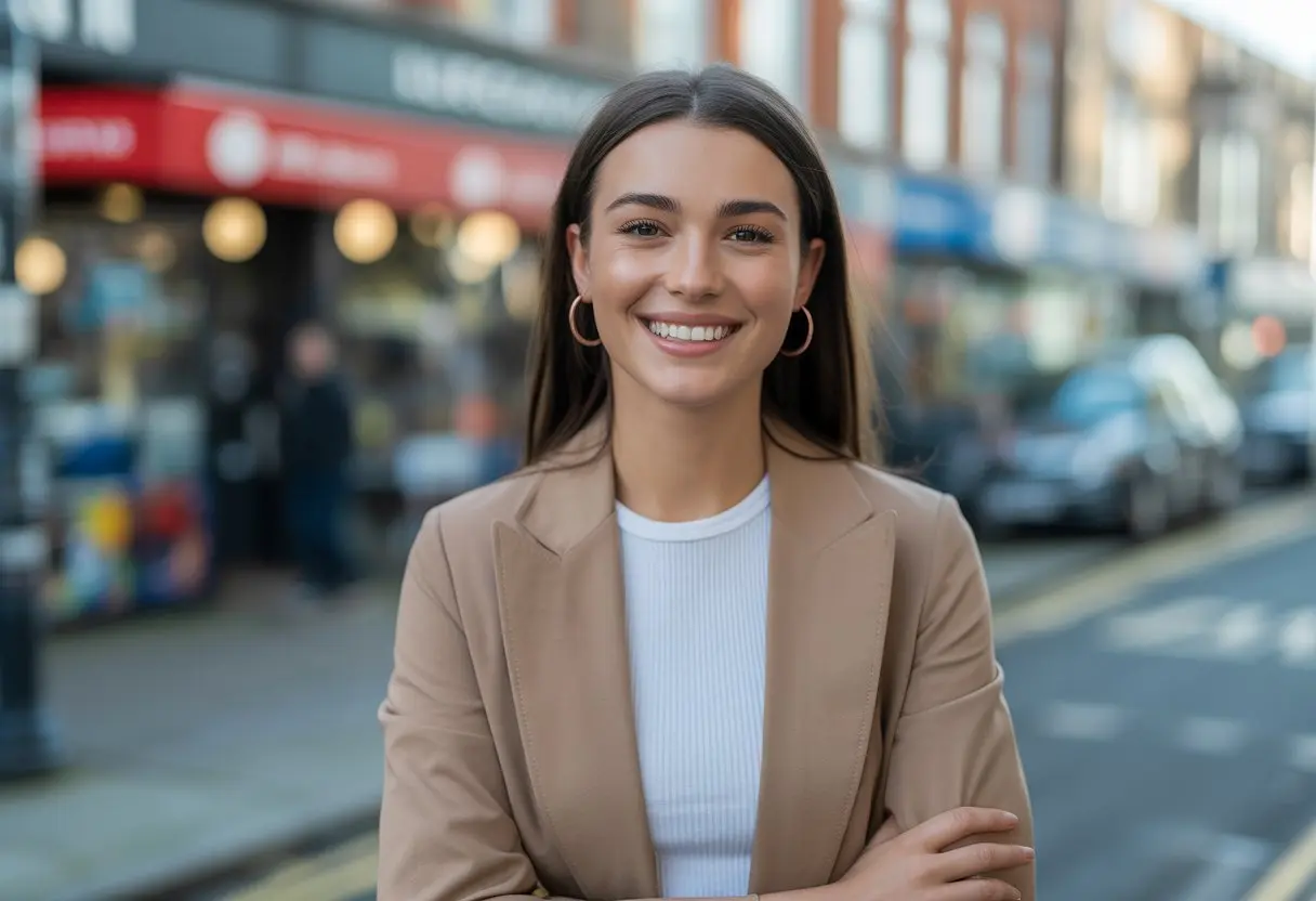 Smiling Brunette Lurgan escort