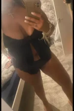 Busty Newcastle Escort taking a selfie