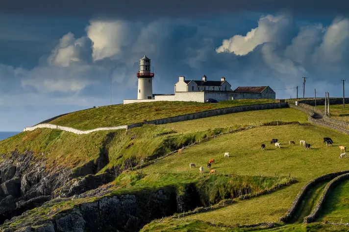 Lighthouse in Ireland