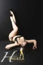 Bournemouth Escort in black lingerie