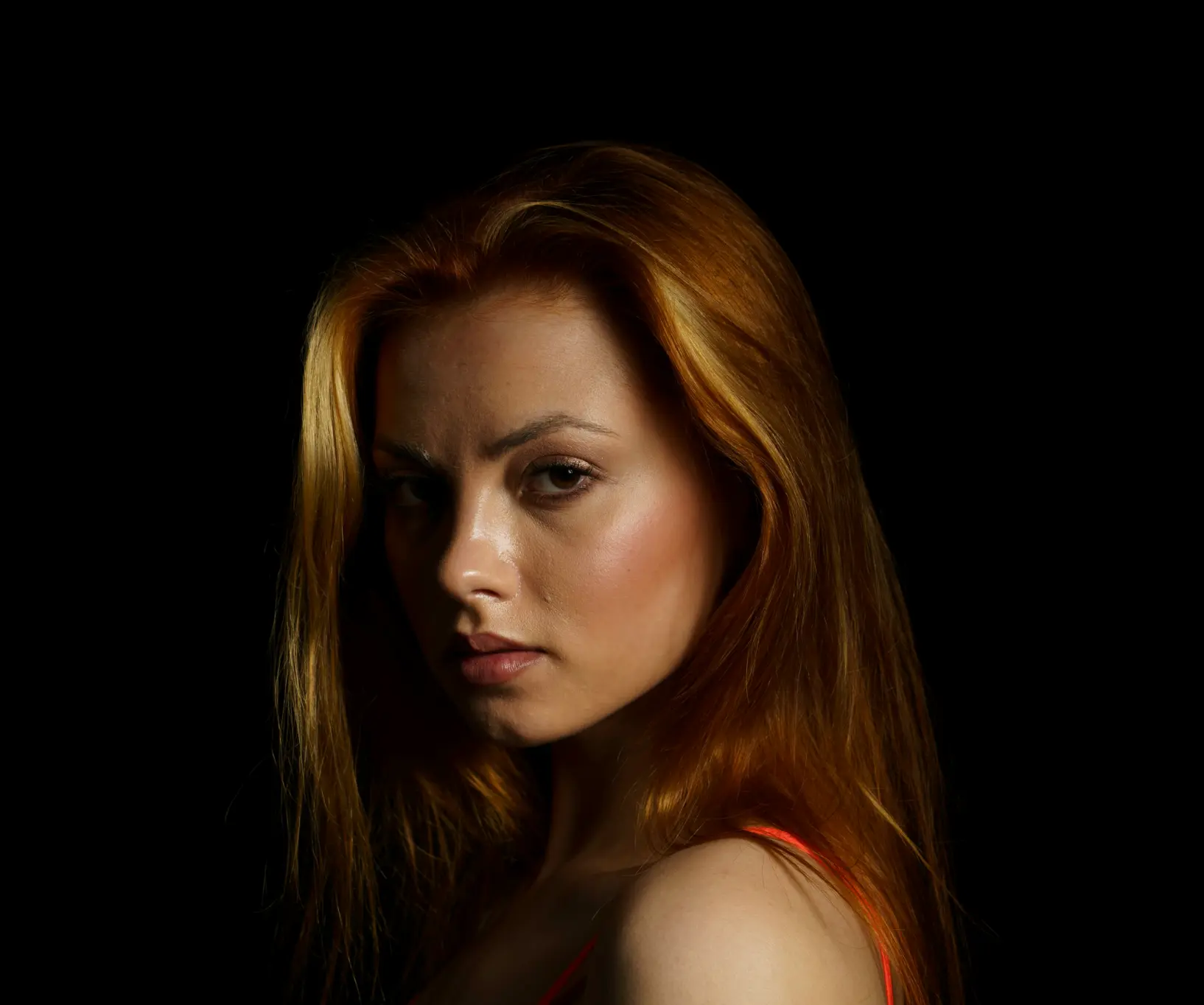 Hot Auburn-haired Monmouthshire escort