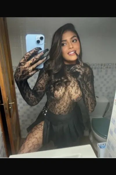 Preston Escort wearing see through outfit