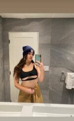 Alternative escort wearing a revealling bra