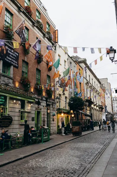 Famous street in Ireland