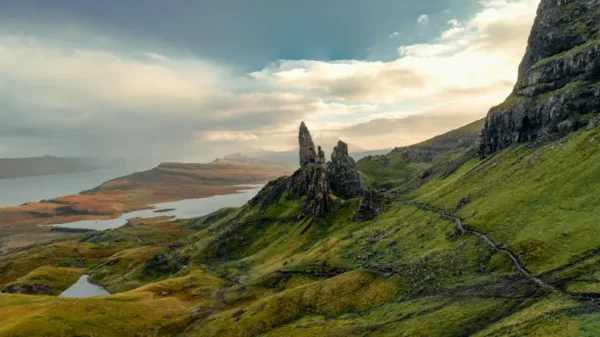 Legendary scenery in Scotland