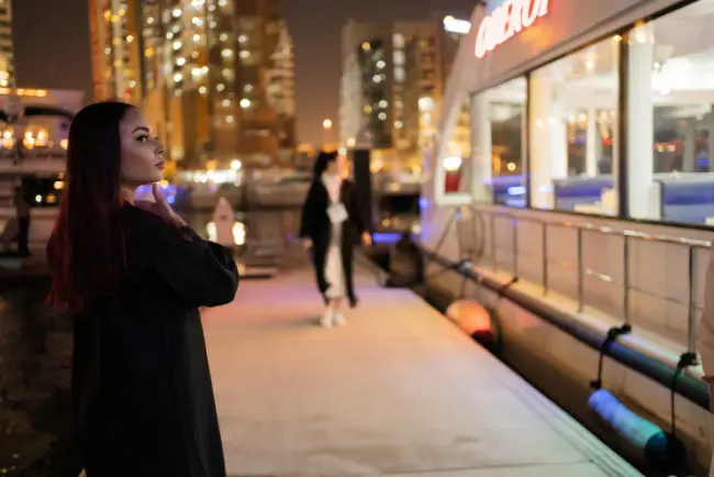 Sexy woman in Dubai